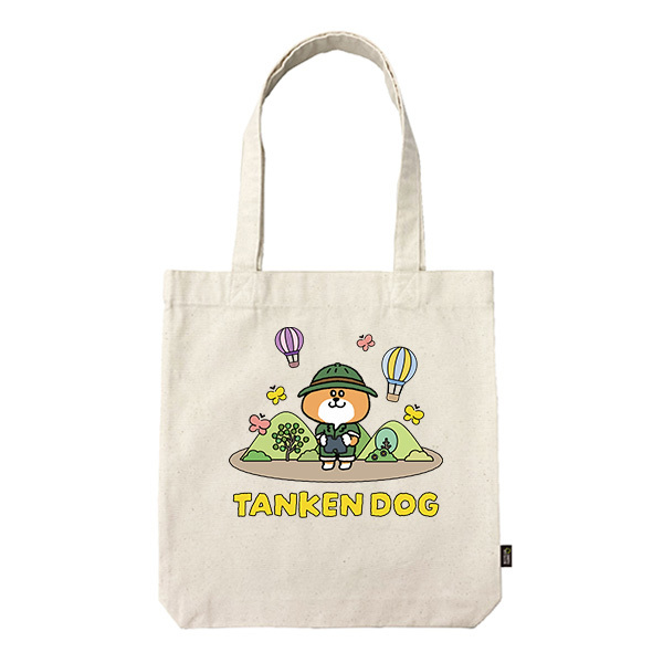 SLOTH 8.5oz リサイクルコットントートバッグ（再生繊維）　