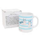 白箱に梱包してお届けします（裏面に取扱い説明付き）