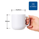 手の中でやさしく収まる丸い底が特徴