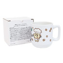 白箱に梱包してお届けします（裏面に取扱説明付き）