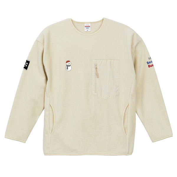 United Athle マイクロフリース クルーネック 長袖シャツ（一重）