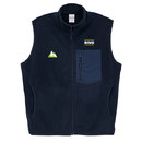 United Athle マイクロフリース フルジップ ベスト（一重）