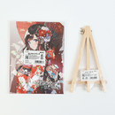 キャンバスとイーゼルを別々に個包装した状態でお届けします