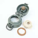 着脱しやすく洗いやすいフタ