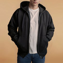 着用イメージ（モデル身長173cm、ブラック XLサイズ）