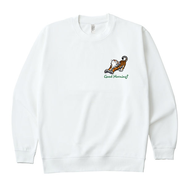 D-FACTORY 12oz プラチナクルーネックスウェット