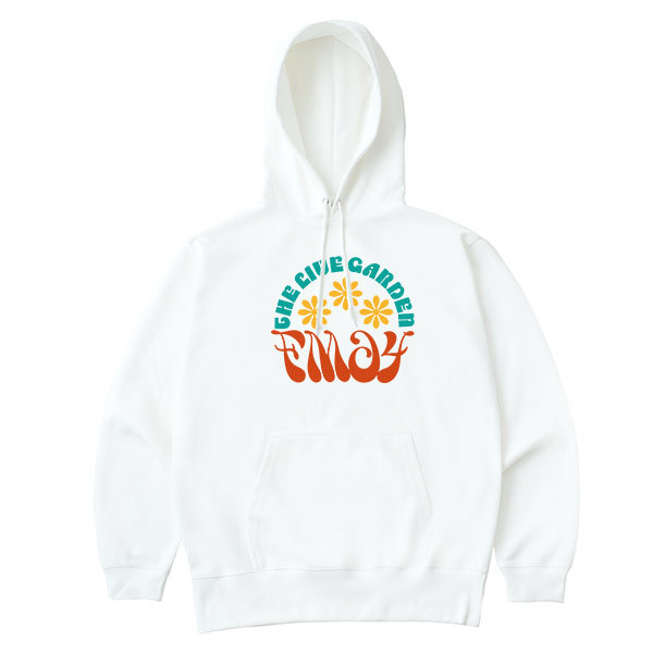 D-FACTORY 12oz プラチナプルオーバーパーカー