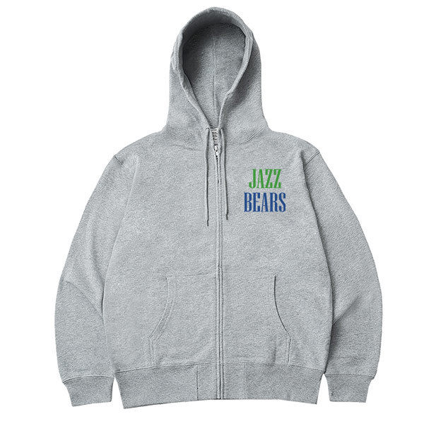 D-FACTORY 12oz プラチナフルジップパーカー