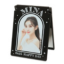 全面印刷 マットスクエアミラー（S）ブラック