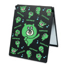 全面印刷 マットスクエアミラー（M）ブラック