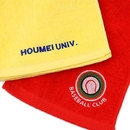 社名やロゴを刺繍したオリジナルタオルを1点から作成可能！