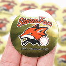 円形ゴールド鏡面シール 12枚セット