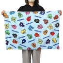 ベーシックなサイズ感でひざ掛けにぴったり