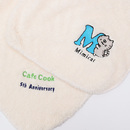 ロゴや名前を刺繍したオリジナルブランケットを1点から作成可能！