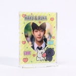 アクリルトレカスタンドでトレーディングカードを可愛く収納！推し活にぴったりなチェキフレームを1個から。大ロット・大量注文がお得 フルカラープリント 安いオリジナルグッズ