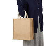 ジュートスクエアトートバッグ(M)