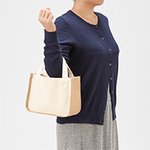 ジュート＆キャンバスコンビトート（S）