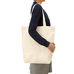 ノベルティ薄手コットンバッグ（L）