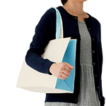 ポリ2トーンスクエアバッグ(L)ワイド