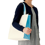 ポリ2トーンスクエアバッグ(L)