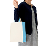 ポリ2トーンスクエアバッグ(M)