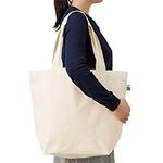 10oz フェアトレードコットンキャンバストート（L）