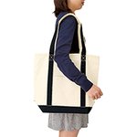 12oz キャンバスバイカラートート(M)