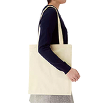 5oz オーガニックコットンフラットショルダートート