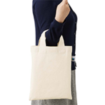 5oz フェアトレードコットンフラットトート