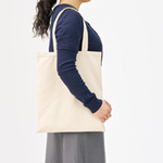 8oz ライトキャンバスフラットバッグ（L）