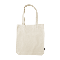 ベージュ SLOTH 8.5oz リサイクルコットントートバッグ（再生繊維）