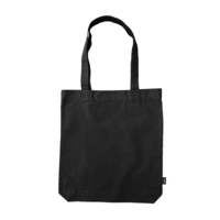 ブラック SLOTH 8.5oz リサイクルコットントートバッグ(再生繊維)