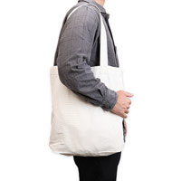 SLOTH 8.5oz リサイクルコットントートバッグ(再生繊維)