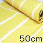 帆布　110cm x 50cm