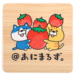 ヒノキコースター 角形