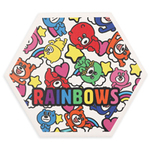 白雲石吸水コースター六角形