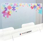 アクリルパーテーション 900x600mm