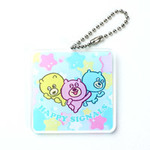 正方形キーホルダー（クリア）