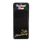 PVCフォトカードホルダー ロング（ブラック）