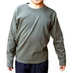 Cross Stitch 6.2oz オープンエンド 長袖Tシャツ（キッズ）