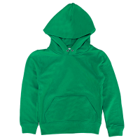 グリーン Printstar 8.4oz フーデッドライトパーカー（キッズ）