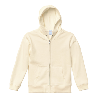 ベージュ United Athle 10.0oz スウェットフルジップパーカー（キッズ）