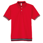 LIFEMAX 裾ラインリブポロシャツ（レディース）