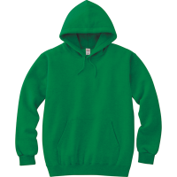 グリーン Printstar 8.4oz フーデッドライトパーカー（レディース）