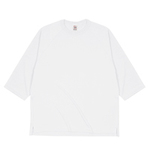 Cross Stitch 6.2oz オープンエンド ラグラン七分袖Tシャツ