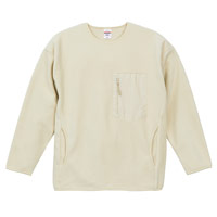 United Athle マイクロフリース クルーネック 長袖シャツ(一重)