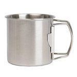 折りたたみハンドル ステンレスマグ