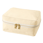 キャンバススクエアファスナーポーチ（M）