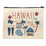 キャンバスフラットポーチ(M)