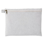 シャンブリックキャンバスフラットポーチ（L）